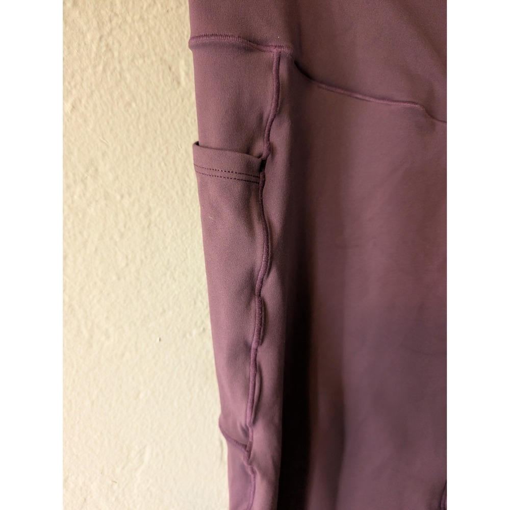 Halara Purple full length leggings womens size L - Picture 4 of 6